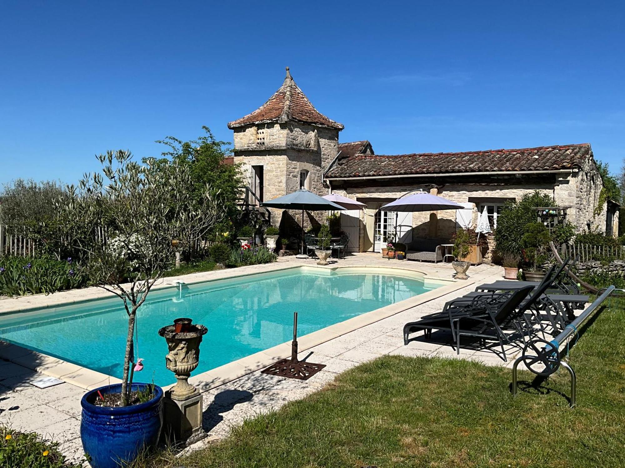 Les Gites Perard Caylus Exterior foto